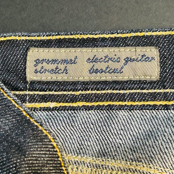 Citizens of Humanity Bootcut Jeans Sz 24 Studded Pocket USA Made Distressed - Picture 6 of 16